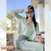 <曾小咸推荐>4.8现货秒杀 ！微信超特价！早春嫩绿色针织吊带开衫 日常139.99 立减70 秒杀69.99！！ 商品缩略图0