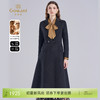 【羊绒】乔万尼精致职场简约收腰飒爽高级感保暖中长款羊毛呢大衣ES4A472 商品缩略图0