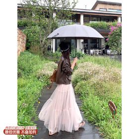 <曾小咸推荐>3.22现货秒杀 ！微信超特价！韩系2色超仙网纱半身裙 日常179.99 立减100 秒杀79.99！！