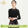 乔万尼新款衬衫女设计感小众蕾丝拼接小性感外传百搭轻熟上衣ES3C511 商品缩略图0