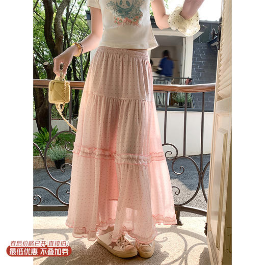 <曾小咸推荐>3.29现货秒杀 ！微信超特价！韩系波点半身裙 日常179.99 立减90 秒杀89.99！！ 商品图0