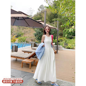 <曾小咸推荐>3.26现货秒杀 ！微信超特价！法式背心连衣裙 日常189.99 立减100 秒杀89.99！！