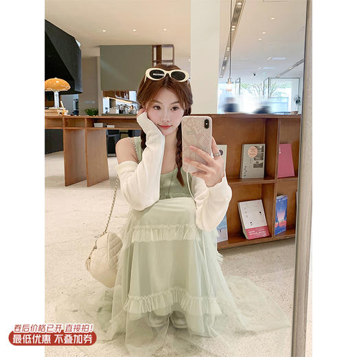 <曾小咸推荐>4.4现货秒杀 ！微信超特价！法式蕾丝边蛋糕连衣裙 日常189.99 立减100 秒杀89.99！！ 商品图0