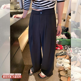 <曾小咸推荐>4.8现货秒杀 ！微信超特价！韩系褶皱西装裤 日常159.99 立减80 秒杀79.99！！