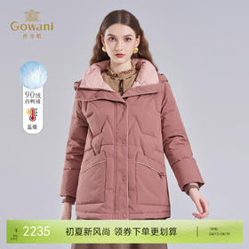 乔万尼羽绒服女冬季新款减龄设计面包服ET4T996