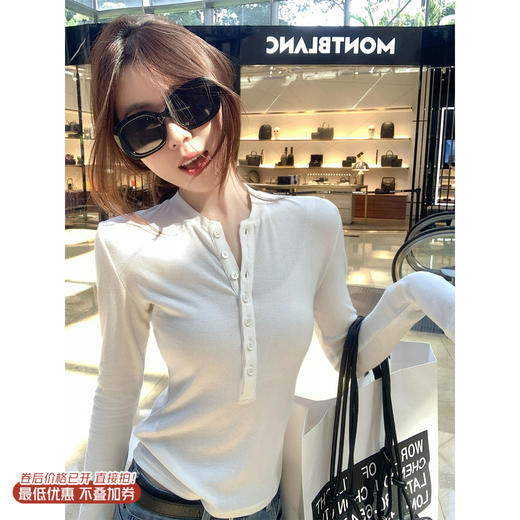 <曾小咸推荐>3.16现货秒杀 ！微信超特价！3色韩系打底T恤 日常109.99 立减40 秒杀69.99！！ 商品图0