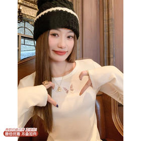 <曾小咸推荐>3.20现货秒杀 ！微信超特价！韩系镂空蝴蝶长袖t恤 日常129.99 立减70 秒杀59.99！！