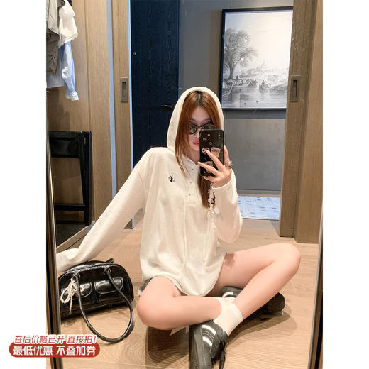 <曾小咸推荐>3.20现货秒杀 ！微信超特价！休闲连帽长袖T恤 日常159.99 立减90 秒杀69.99！！ 商品图0