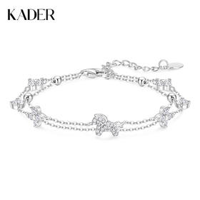 【足银|新年限定】卡蒂罗KADER 马上好运双层手链/马上来财双层手链 新中式经典生肖可爱小马本命年平安轻奢通勤百搭显白小众原创设计拼接链