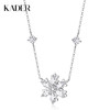 卡蒂罗KADER 雪花项链  925银小众浪漫雪绒花简约百搭原创设计锁骨链 优雅浪漫璀璨闪耀 商品缩略图0