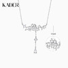 KADER卡蒂罗 流光星辰花项链女S925银轻奢小众设计锁骨链时尚生日礼物送女友送闺蜜 商品缩略图0