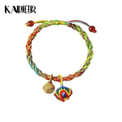 卡蒂罗/KADER  五彩绳 新中式复古国潮粽子逢考必过小众轻奢精致优雅平安顺遂安康 商品图0