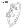 【甜美蝴蝶结】卡蒂罗KADER 蕾丝蝴蝶结女戒  925银甜心浪漫可爱幸运小众轻奢时尚简约日常百搭纯银女戒 商品缩略图0