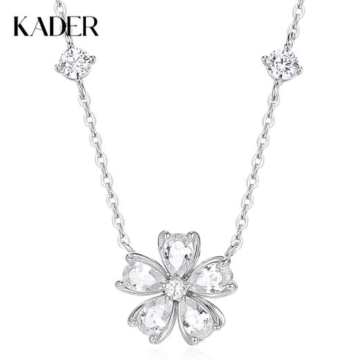 卡蒂罗KADER 星辰花项链 925银小众轻奢精致锁骨链甜美温柔清冷感百搭设计 浪漫告白节日限定 商品图0