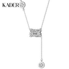 新年限定 卡蒂罗KADER 马上有钱幸运小蛮腰项链 925银新中式璀璨小马吊坠原创设计锁骨链高级小众轻奢 好运 项链