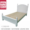 【OUTLET】单人床 N波士顿 水洗白 商品缩略图0