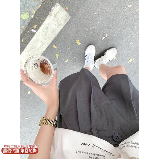 <曾小咸推荐>4.12现货秒杀 ！微信超特价！3色高腰西装休闲裤 日常139.99 立减50 秒杀89.99！！ 商品图0