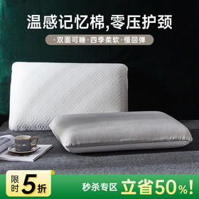 四季舒睡双面记忆枕