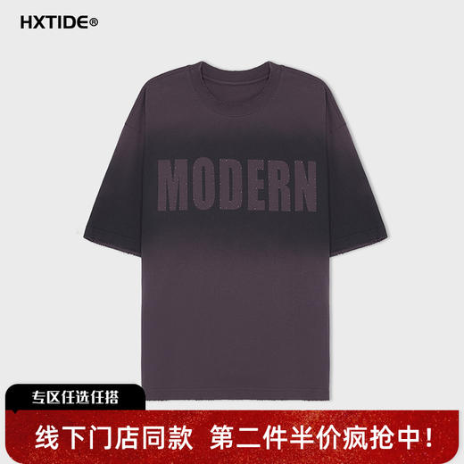 【新品上新】HX 夏季圆领短袖T恤C102620038101 商品图0