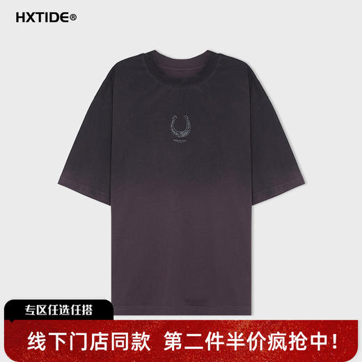 【新品上新】HX 夏季圆领短袖T恤纯棉C102620039101 商品图0