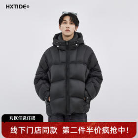 【新品上新】HX 冬季短款带帽羽绒服S100544148101