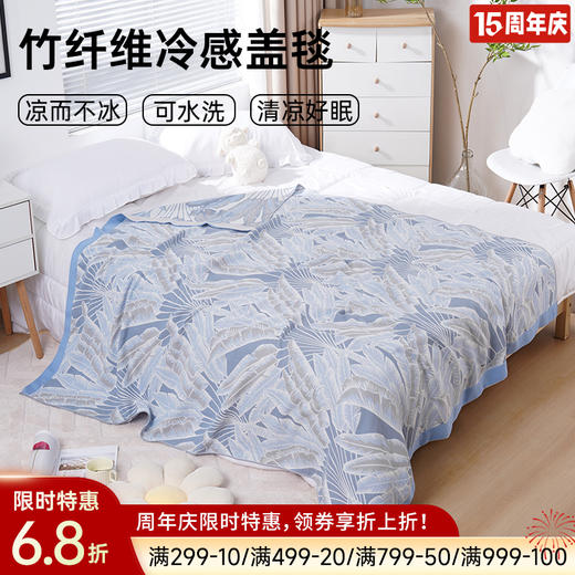 竹纤维空调毯(太阳花) 商品图0