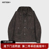 【新品上新】HX 冬季带帽皮茄克衫Y105540014101/02 商品缩略图0