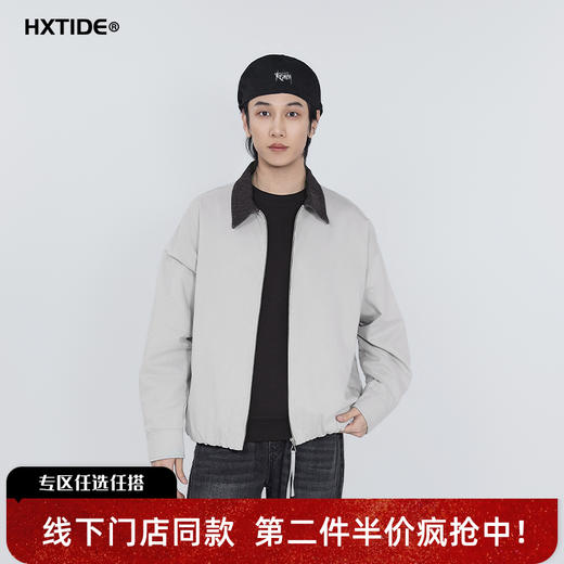 【新品上新】HX 春季翻领茄克衫Z105610016101 商品图0