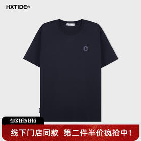【新品上新】HX 夏季圆领短袖T恤S102622687101/02