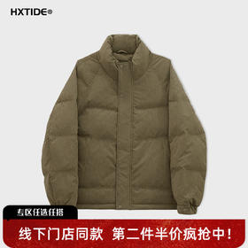 【新品上新】HX 冬季短款立领羽绒服Y100540022101