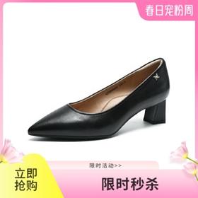 千百度女单鞋A25185606