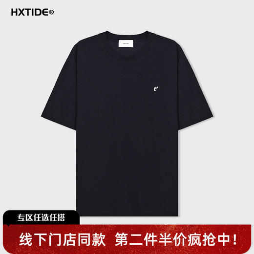 【新品上新】HX 夏季圆领短袖T恤Z102620045101/02 商品图0