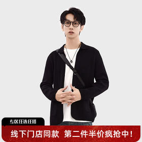 【新品上新】HX 春季翻领开胸毛衫S107610002101