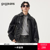 gxg.jeans男装  pu皮简约休闲时尚宽松翻领夹克外套男士 25秋热卖 商品缩略图0