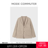 MC |MODE COMMUTER冬季纯羊毛经典西装领保暖短款男大衣MCD106069KB 商品缩略图0
