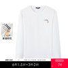 gxgjeans 男装【100%棉】25秋款男式长袖圆领T恤简约百搭印花打底上衣K&C 商品缩略图0