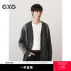 GXG男装 渐变设计开衫通勤时尚毛衣男休闲外套上装 2025秋季热卖 商品缩略图0