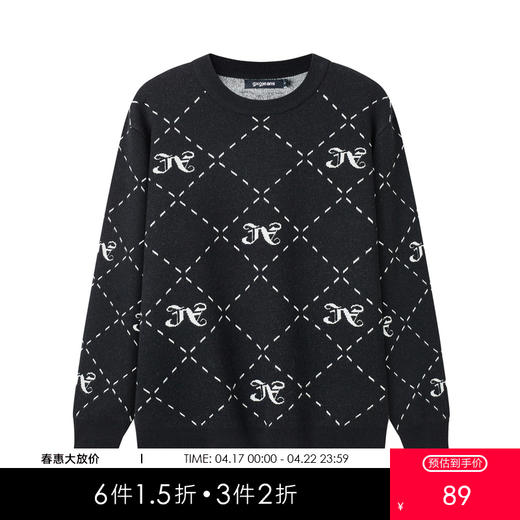 gxg.jeans男装春季热卖圆领毛衫JFX12000441 商品图0