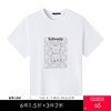 GXG男装【经典格纹小狗】夏季时尚卡通动物男款圆领纯棉短袖t恤K&C 商品缩略图0