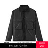 gxg.jeans男装冬季新品黑色翻领短款羽绒服保暖舒适羽绒服J24XD254037 商品缩略图0