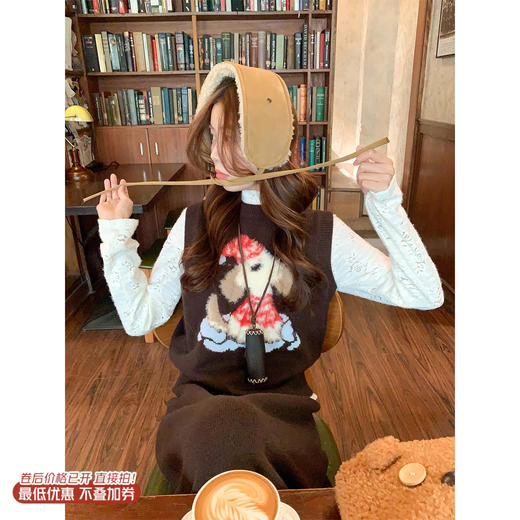 <曾小咸推荐>2.28现货秒杀！微信超特价！韩系针织马甲 日常159.99 立减80 秒杀79.99！半裙 日常169.99 立减80 秒杀89.99！ 商品图0