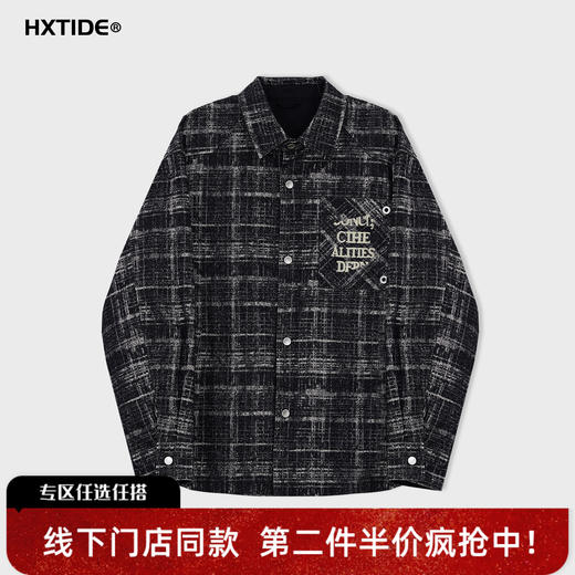 【新品上新】HX 冬季衬衫式茄克衫加绒S105544032101 商品图0