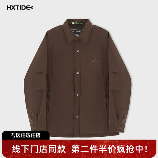 【新品上新】HX 冬季短款翻领羽绒服Y100540014101 商品图0