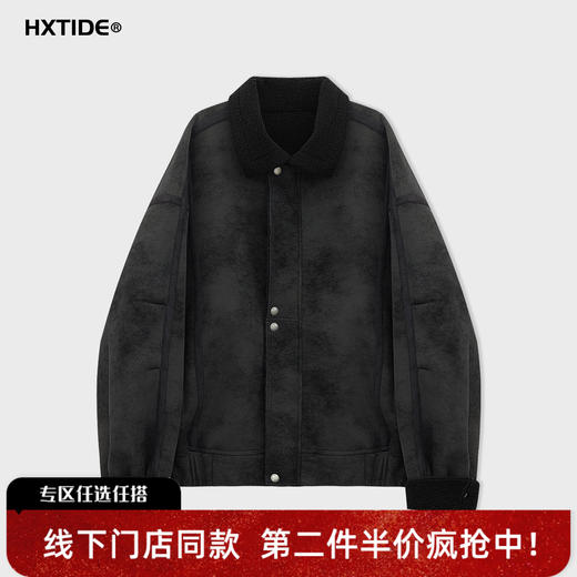 【新品上新】HX 冬季翻领茄克衫Z105540014101/02 商品图0