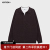 【新品上新】HX 冬季假两件翻领毛衫S107544129101/02 商品缩略图0
