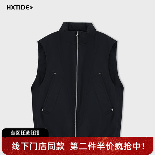 【新品上新】HX 冬季立领棉马甲S108544007101 商品图0