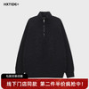 【新品上新】HX 冬季小立领半开胸毛衫S107544128101/02 商品缩略图0