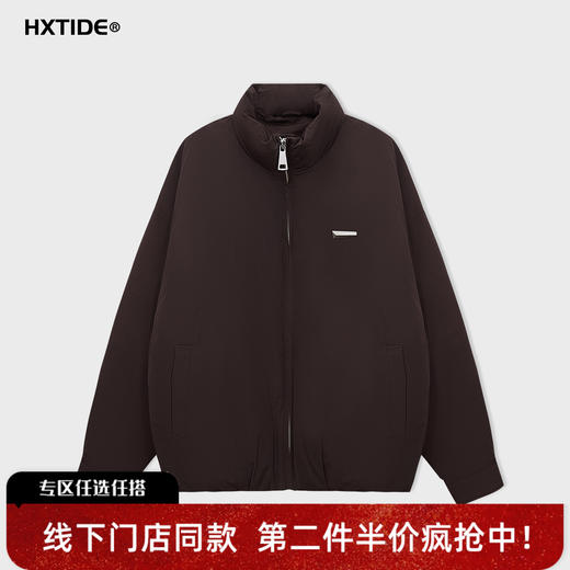 【新品上新】HX 冬季短款立领羽绒服90绒Z100540027101/02 商品图0