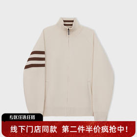 【新品上新】HX 冬季小立领开胸毛衫S107544123101