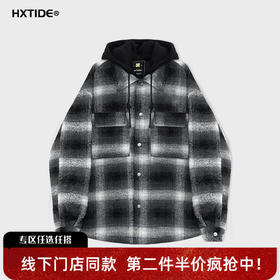 【新品上新】HX 冬季短款带帽薄羽绒服C100540017101